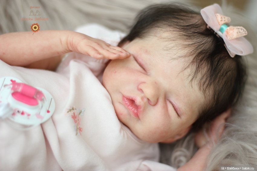 Малышка реборн из молда Brin