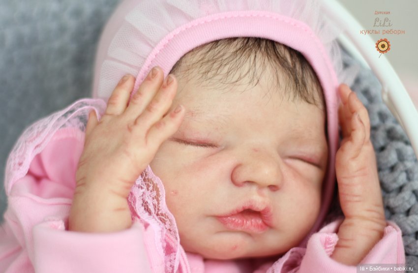 Малышка реборн из молда Brin