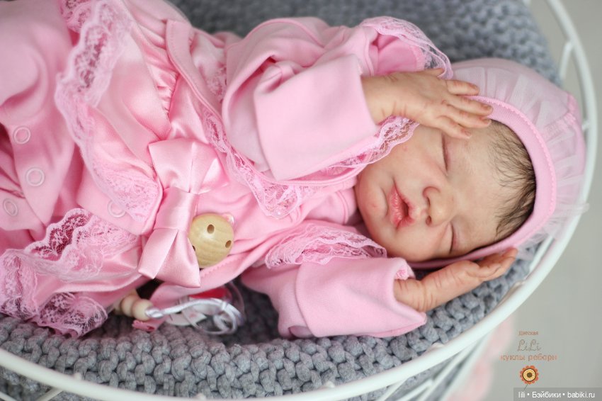 Малышка реборн из молда Brin (фото 3)