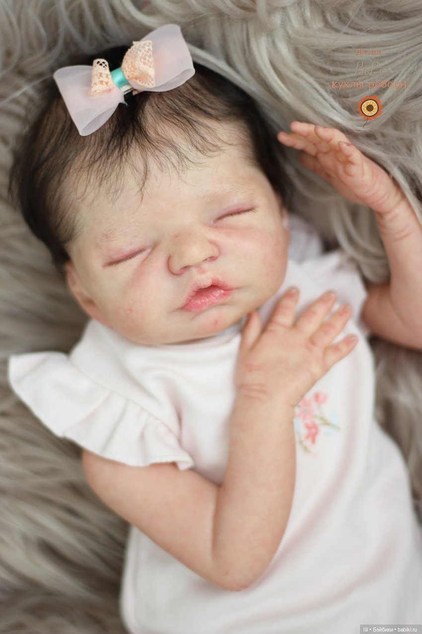 Малышка реборн из молда Brin