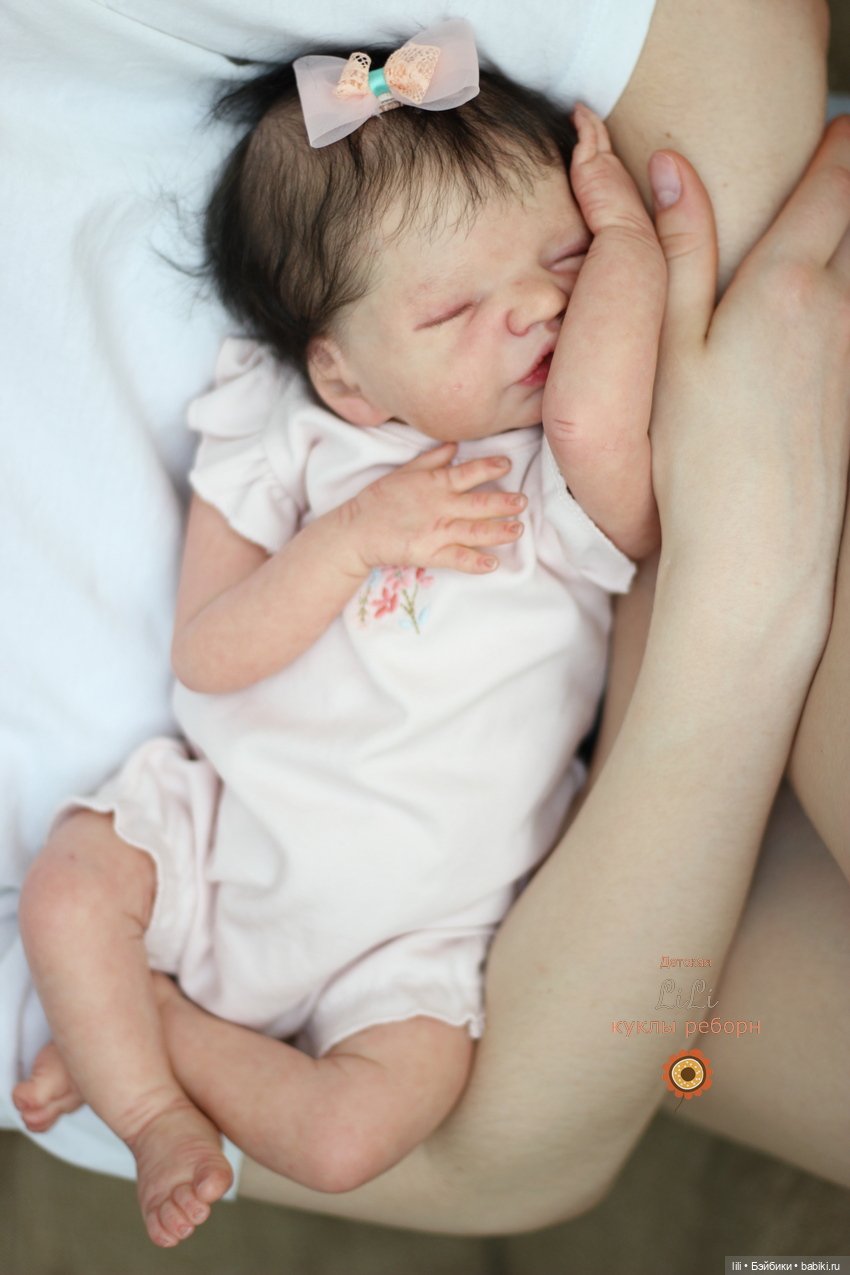 Малышка реборн из молда Brin