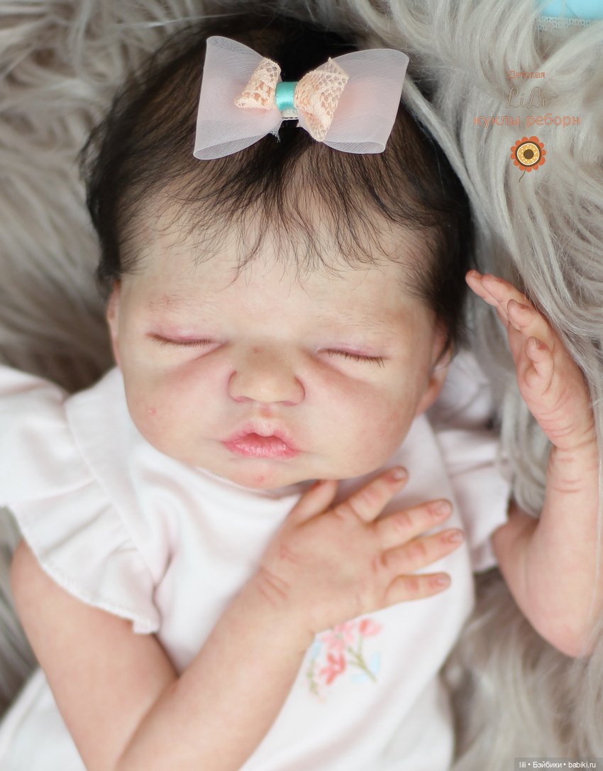 Малышка реборн из молда Brin