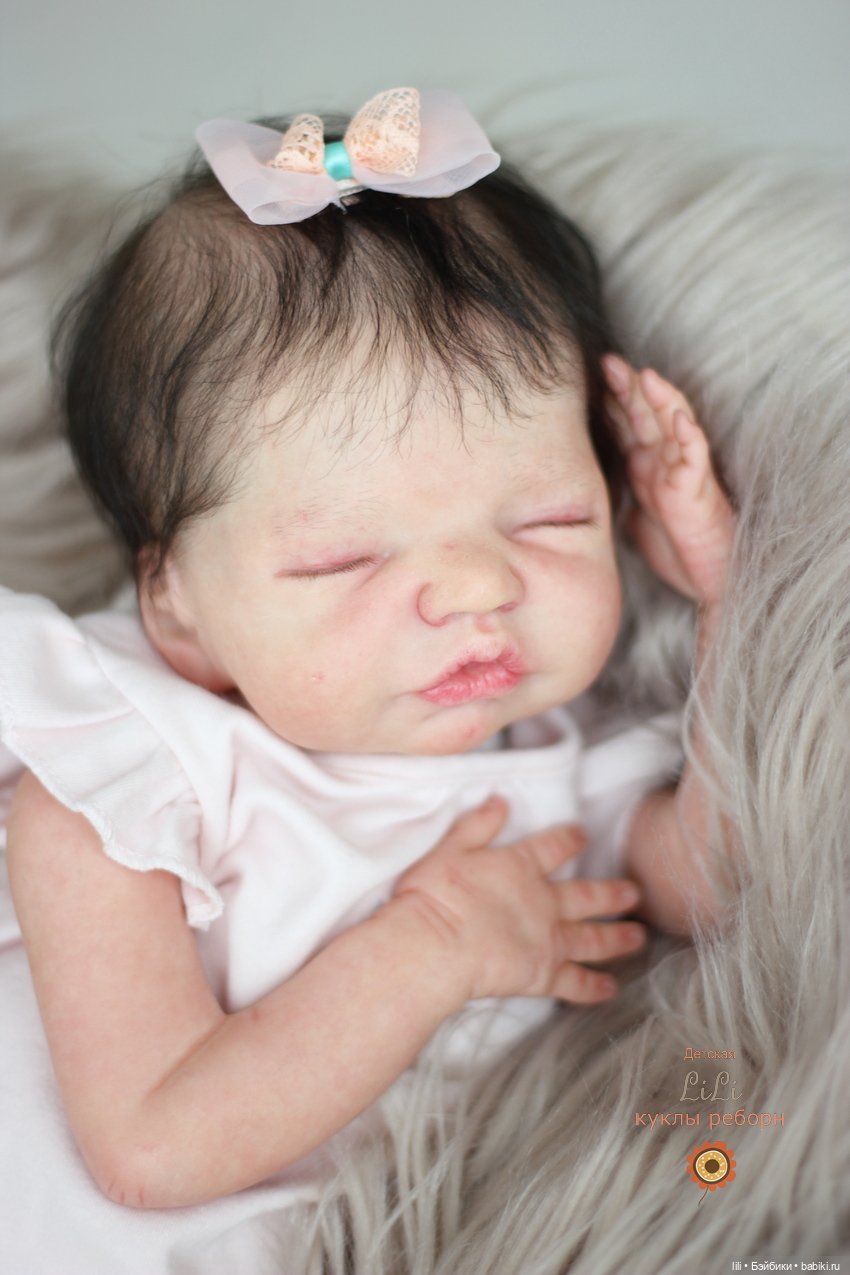Малышка реборн из молда Brin