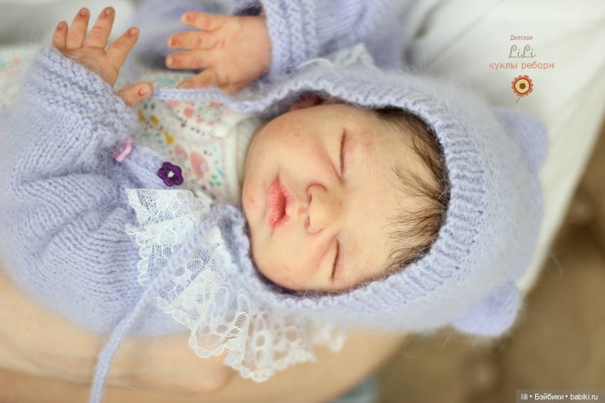 Малышка реборн из молда Brin