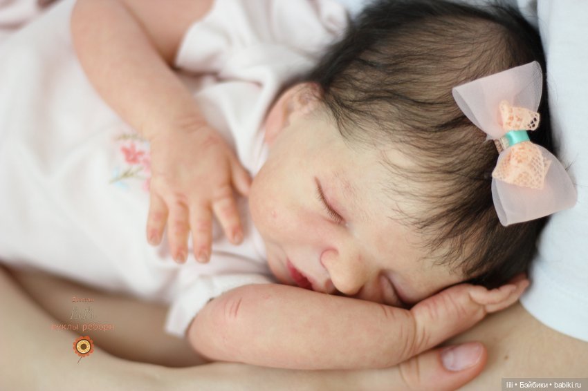 Малышка реборн из молда Brin