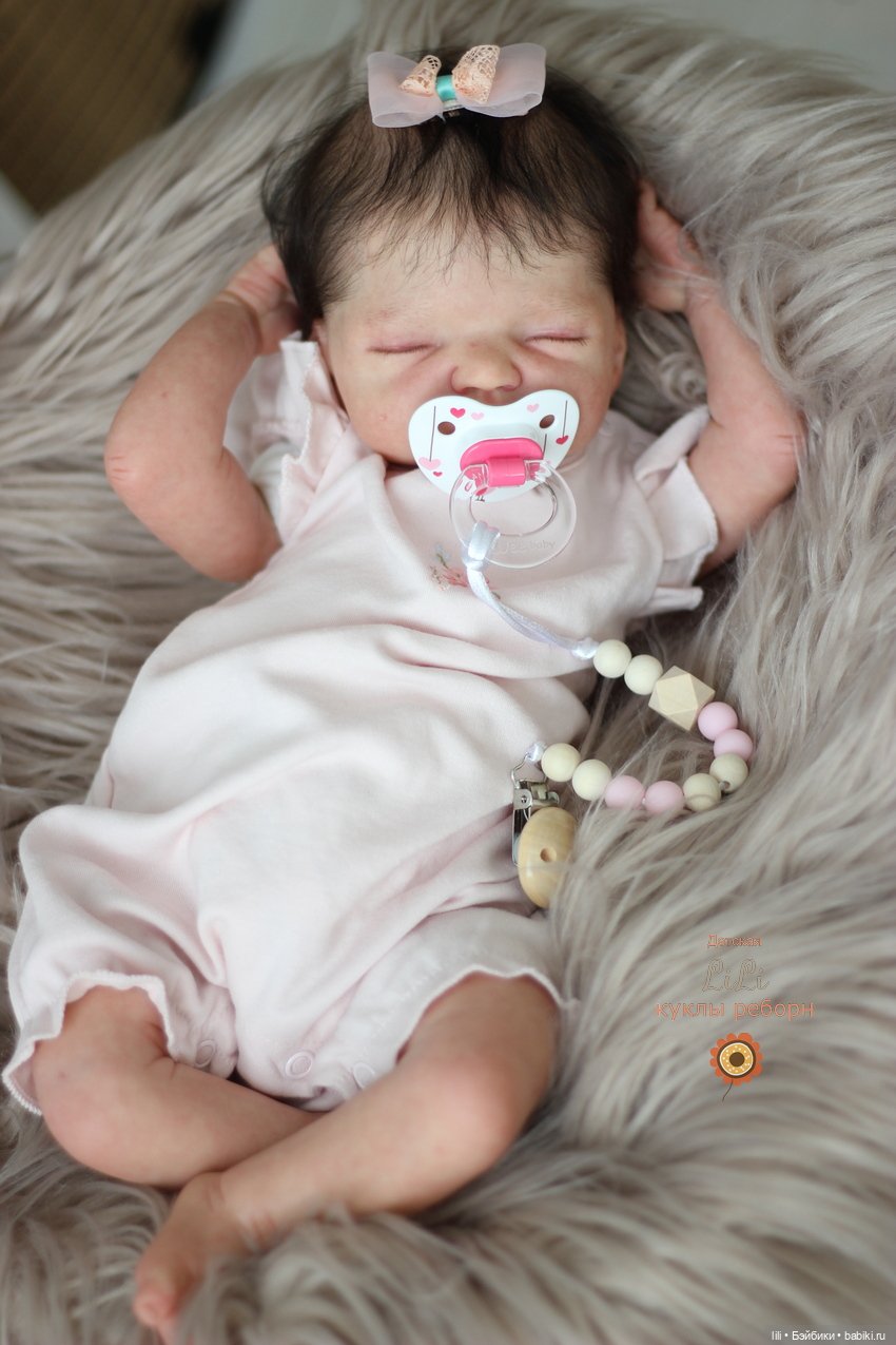 Малышка реборн из молда Brin