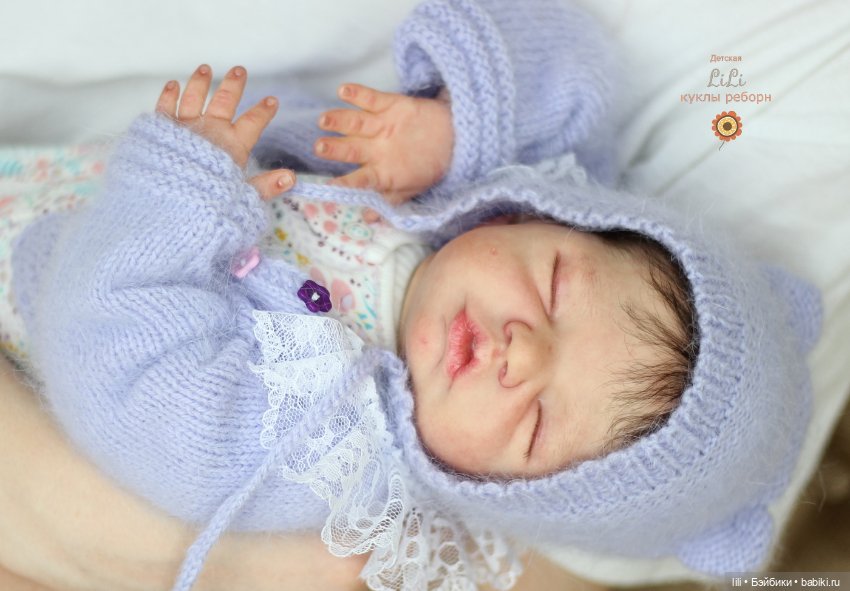 Малышка реборн из молда Brin