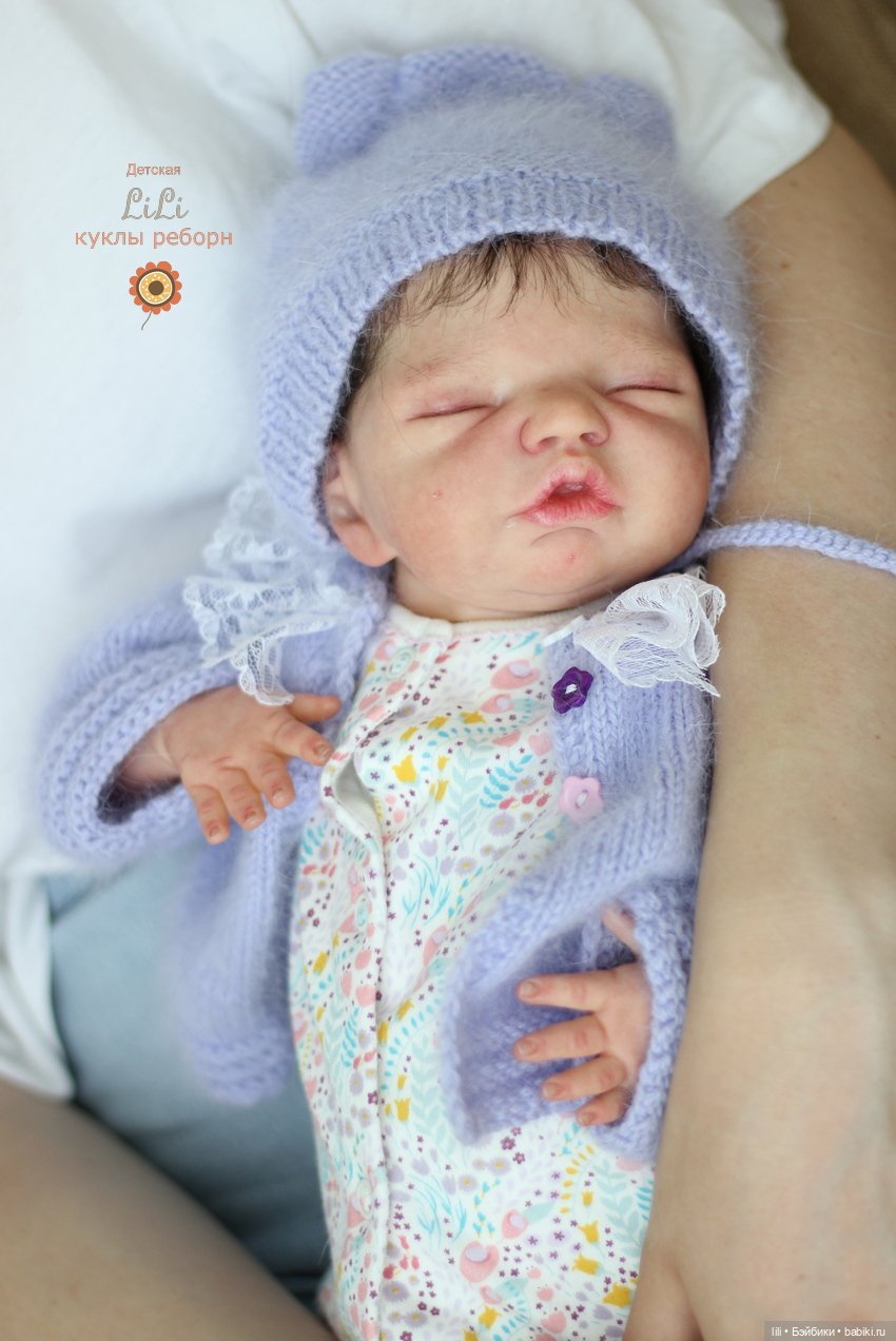 Малышка реборн из молда Brin