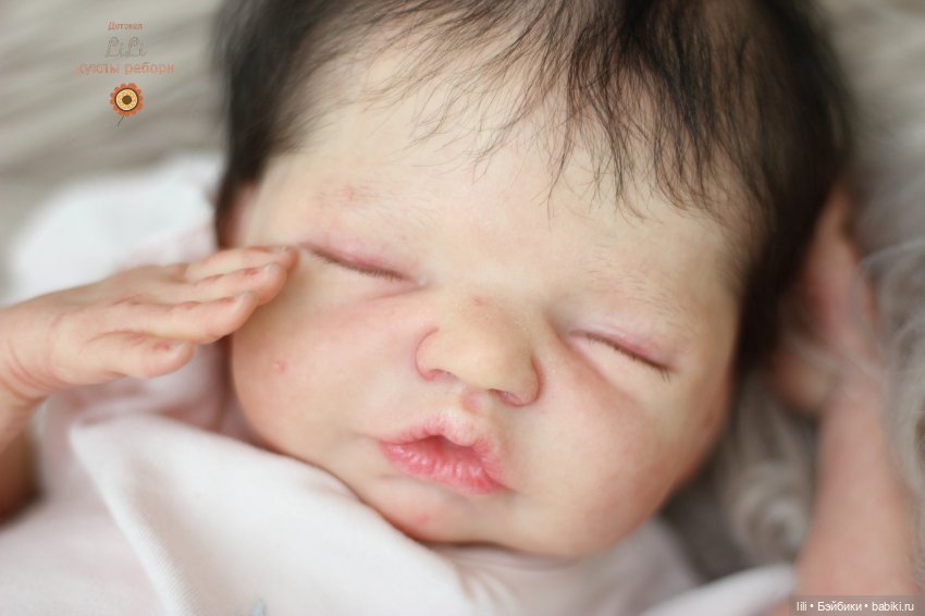 Малышка реборн из молда Brin