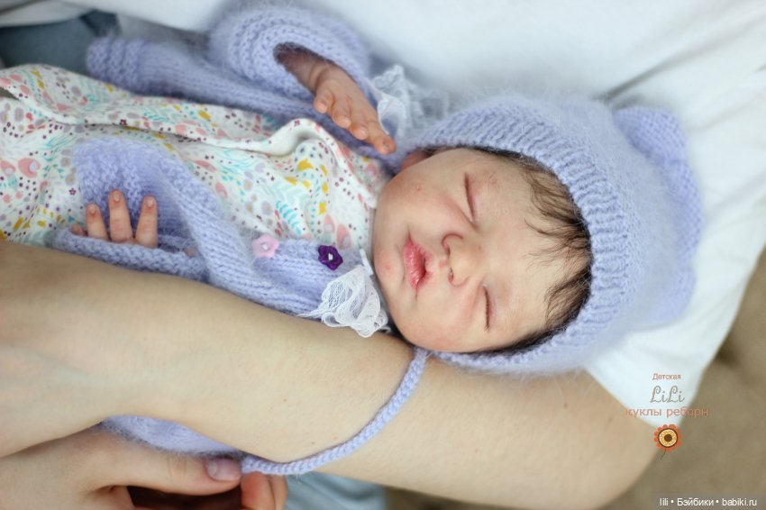 Малышка реборн из молда Brin