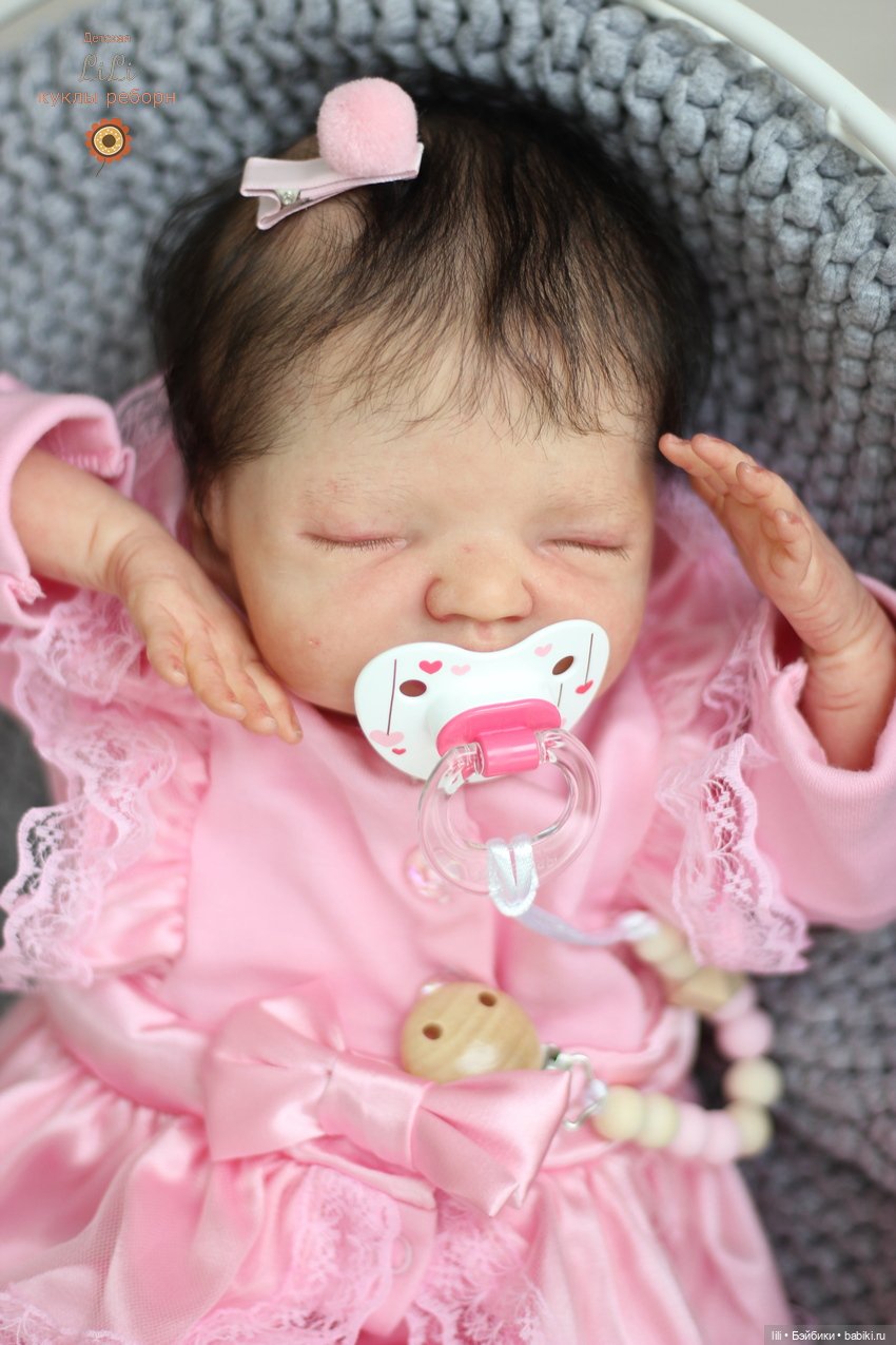 Малышка реборн из молда Brin