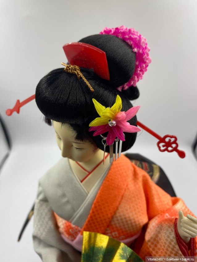 Японская кукла Майко — Коллекционные куклы разных авторов (Разное): редкие бренды (фото 8)