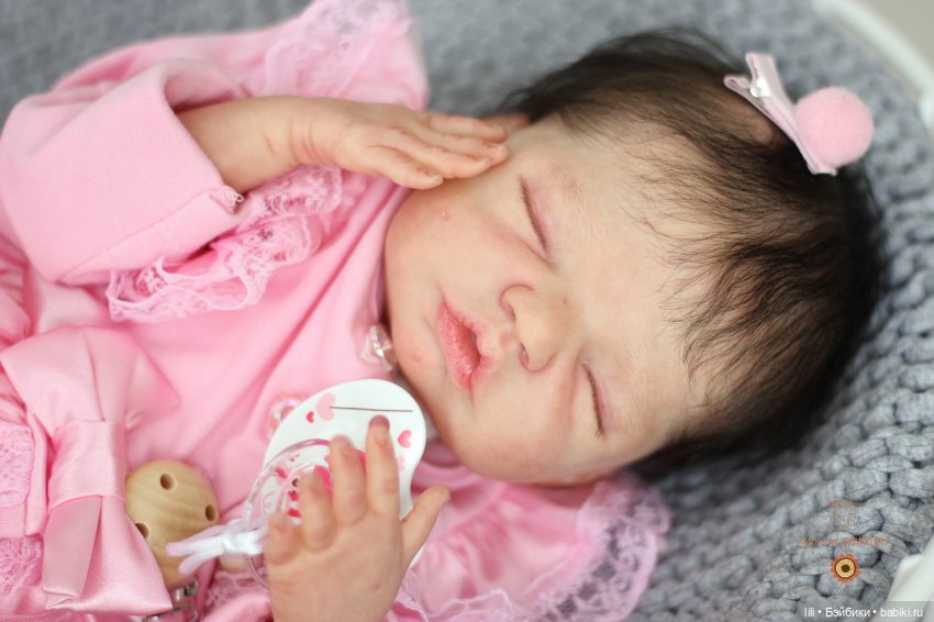 Малышка реборн из молда Brin