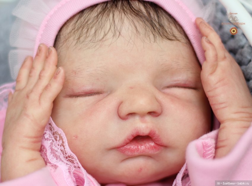 Малышка реборн из молда Brin (фото 6)