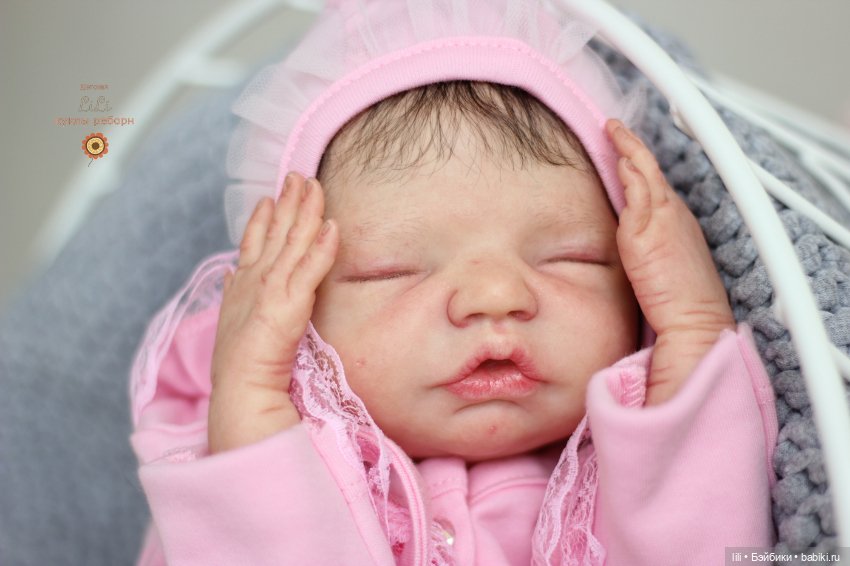 Малышка реборн из молда Brin (фото 4)