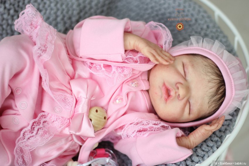 Малышка реборн из молда Brin (фото 8)