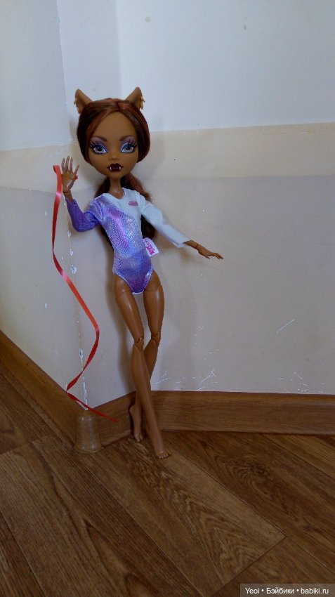 Клодин Вульф кукла 42 см, Монстер Хай. Серия Страшно огромные