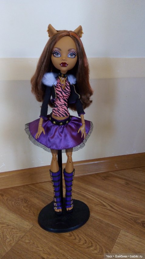 Клодин Вульф кукла 42 см, Монстер Хай. Серия Страшно огромные