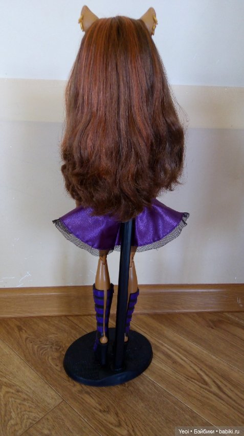 Клодин Вульф кукла 42 см, Монстер Хай. Серия Страшно огромные (фото 2)