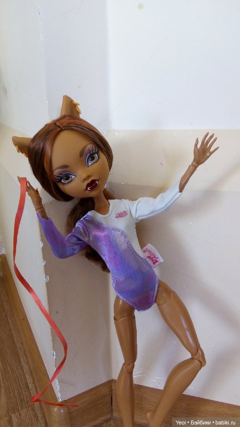 Клодин Вульф кукла 42 см, Монстер Хай. Серия Страшно огромные