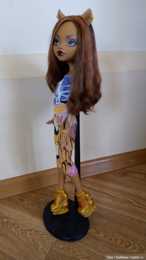Клодин Вульф кукла 42 см, Монстер Хай. Серия Страшно огромные