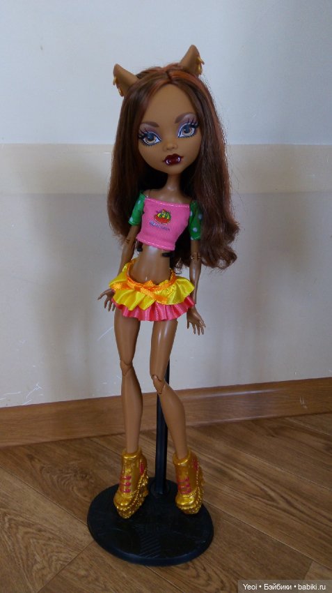 Клодин Вульф кукла 42 см, Монстер Хай. Серия Страшно огромные