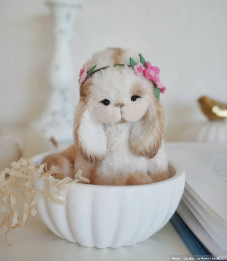 Зайка тедди — Авторские мишки Тедди и друзья: фото (фото 3)