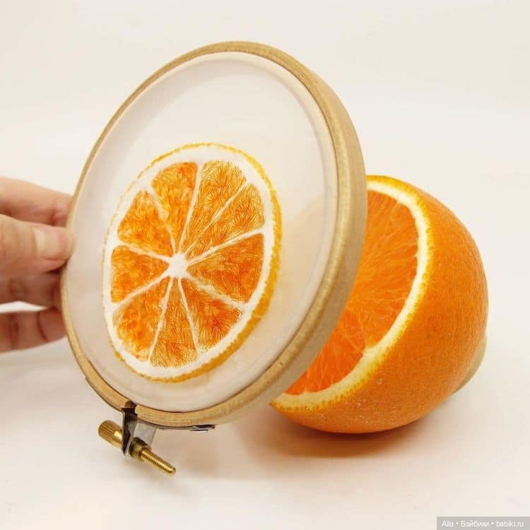 Фантастическая вышивка Youmeng liu