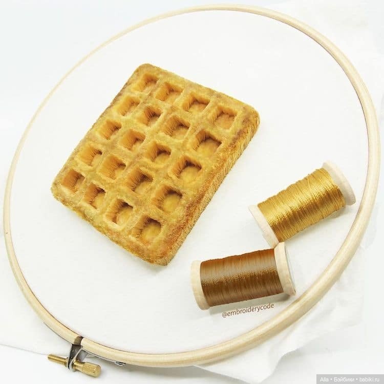 Фантастическая вышивка Youmeng liu