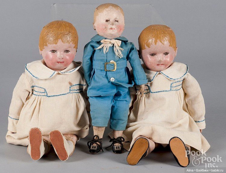 Martha Chase Dolls — Редкие антикварные куклы и реплики: воск (фото 5)