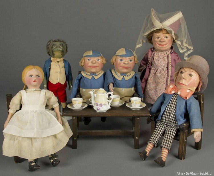 Martha Chase Dolls — Редкие антикварные куклы и реплики: воск (фото 7)