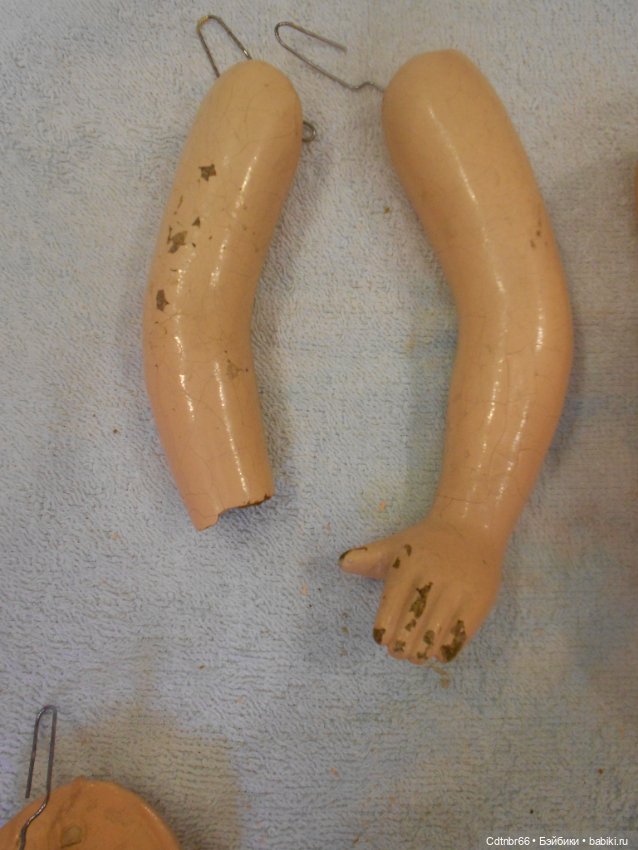 Реставрация опилочной куклы СССР. Загорская Настенька (фото 2)