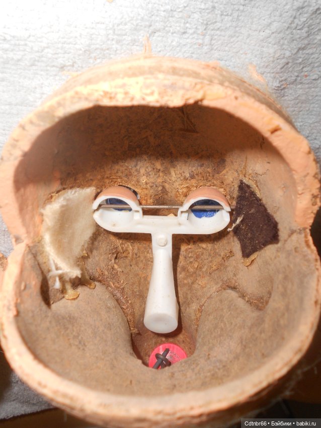 Реставрация опилочной куклы СССР. Загорская Настенька (фото 5)