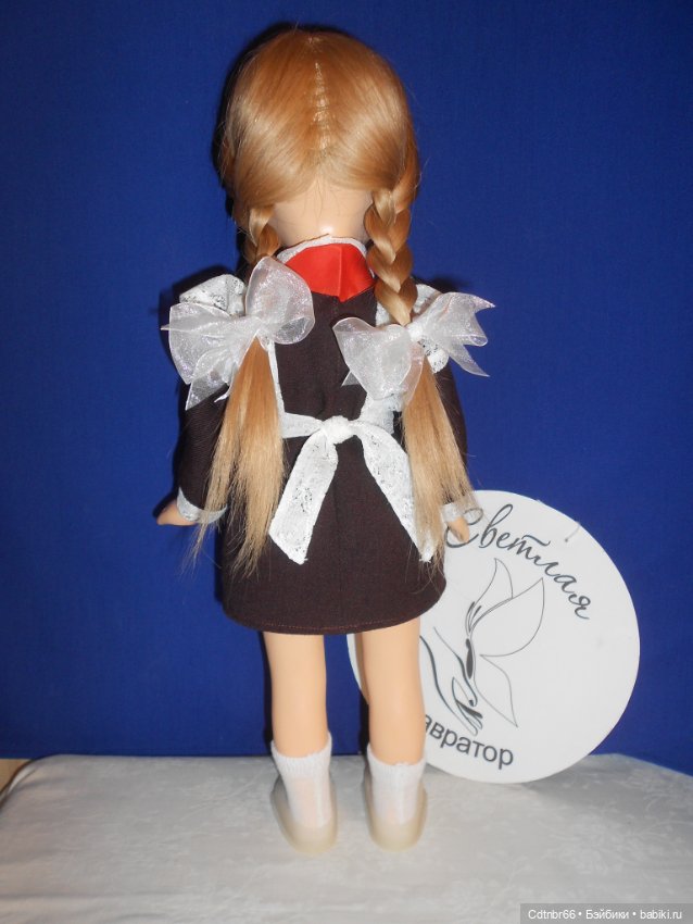 Реставрация опилочной куклы СССР. Загорская Настенька