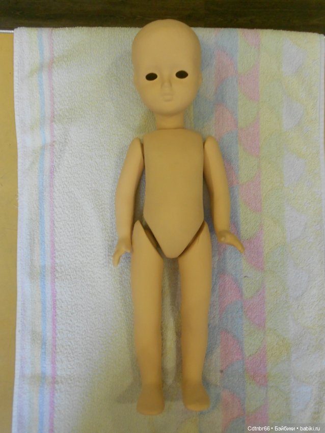 Реставрация опилочной куклы СССР. Загорская Настенька