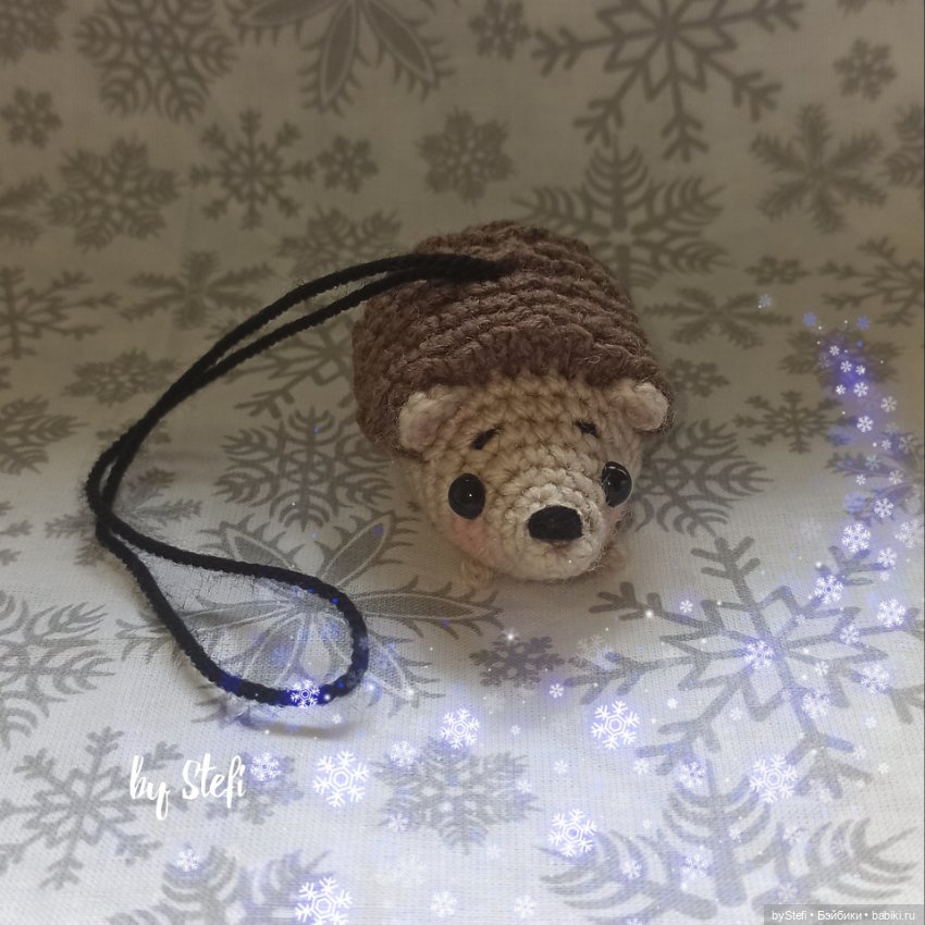 Связался ежидзе. Ёлочная игрушка (фото 5)