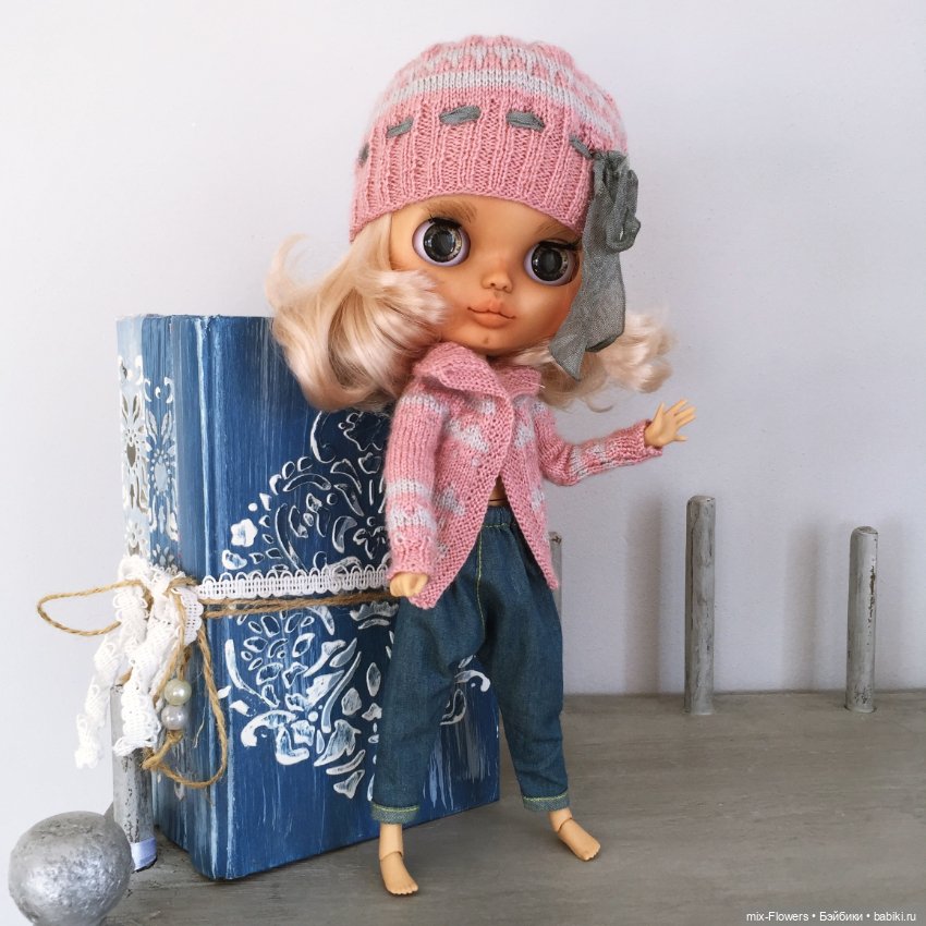 Вяжу куколкам..кофточки — Разные шарнирные куклы (не БЖД): редкие (фото 7)