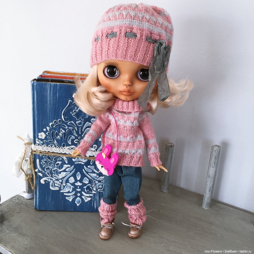 Вяжу куколкам..кофточки — Разные шарнирные куклы (не БЖД): редкие (фото 10)