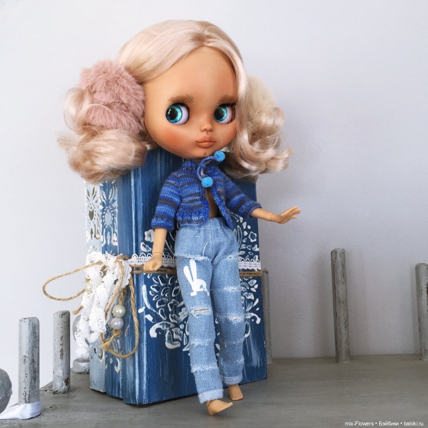 Вяжу куколкам..кофточки — Разные шарнирные куклы (не БЖД): редкие (фото 2)