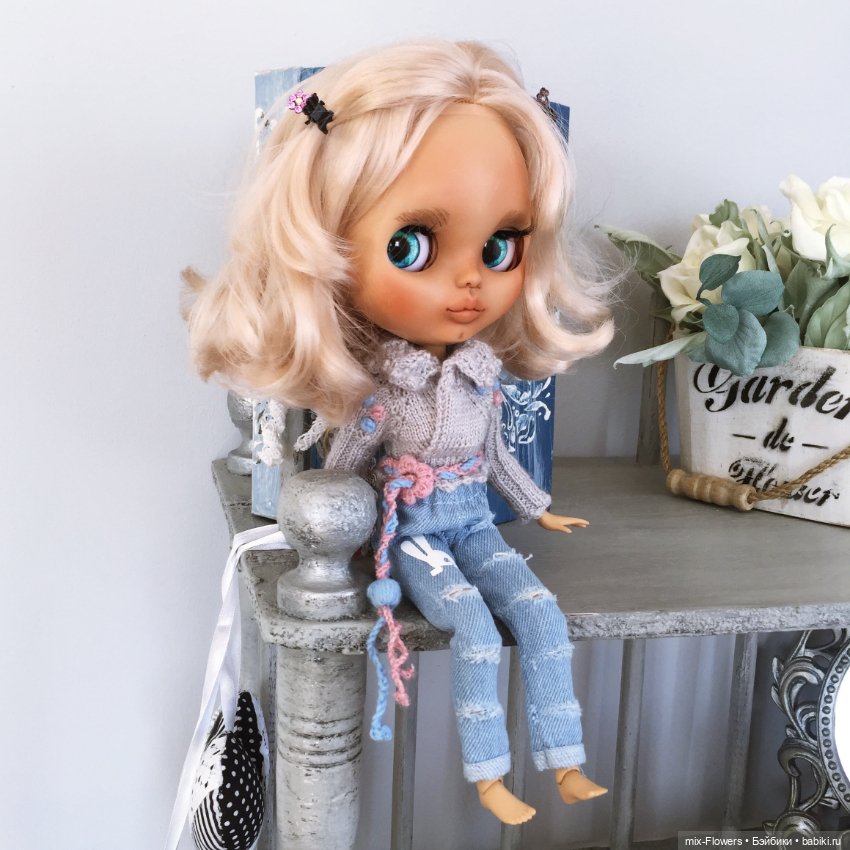 Вяжу куколкам..кофточки — Разные шарнирные куклы (не БЖД): редкие (фото 4)