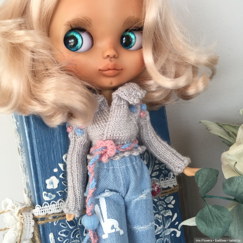 Вяжу куколкам..кофточки — Разные шарнирные куклы (не БЖД): редкие (фото 9)