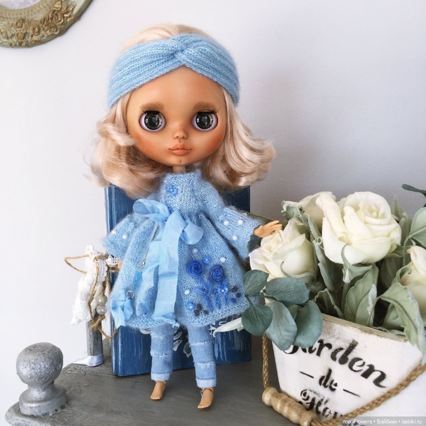 Вяжу куколкам..кофточки — Разные шарнирные куклы (не БЖД): редкие (фото 5)