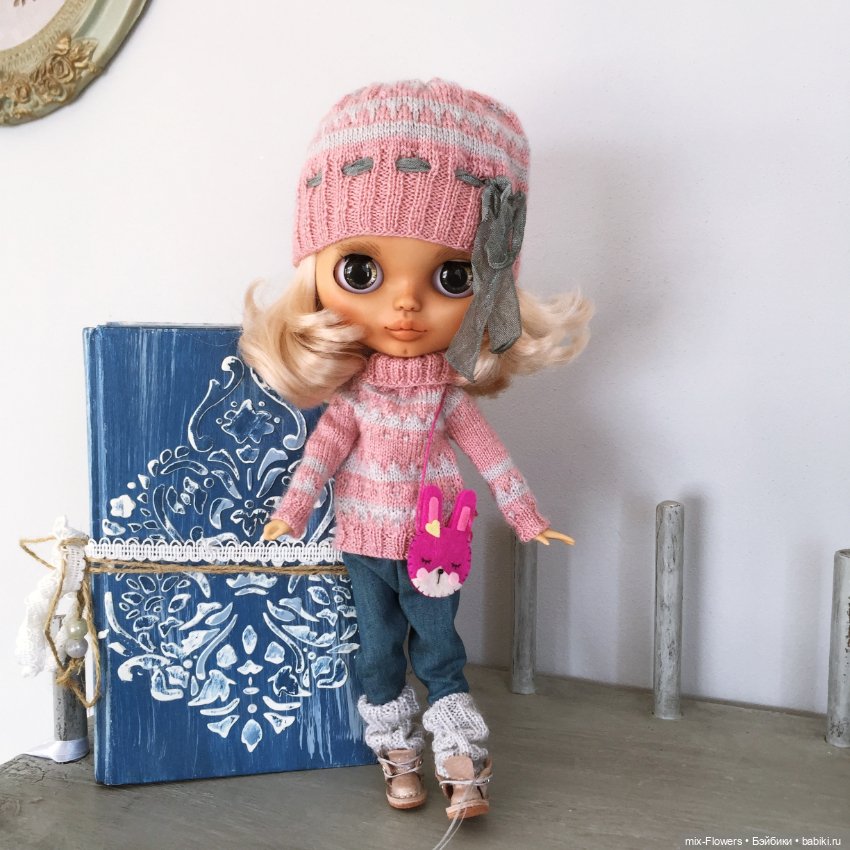 Вяжу куколкам..кофточки — Разные шарнирные куклы (не БЖД): редкие (фото 6)