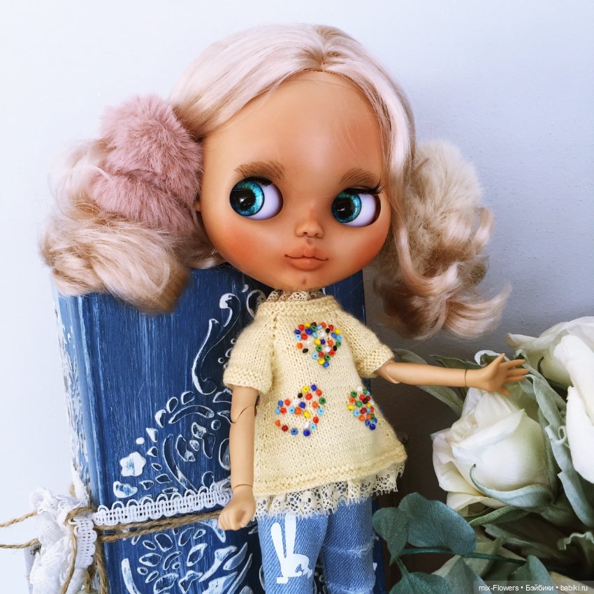 Вяжу куколкам..кофточки — Разные шарнирные куклы (не БЖД): редкие (фото 3)