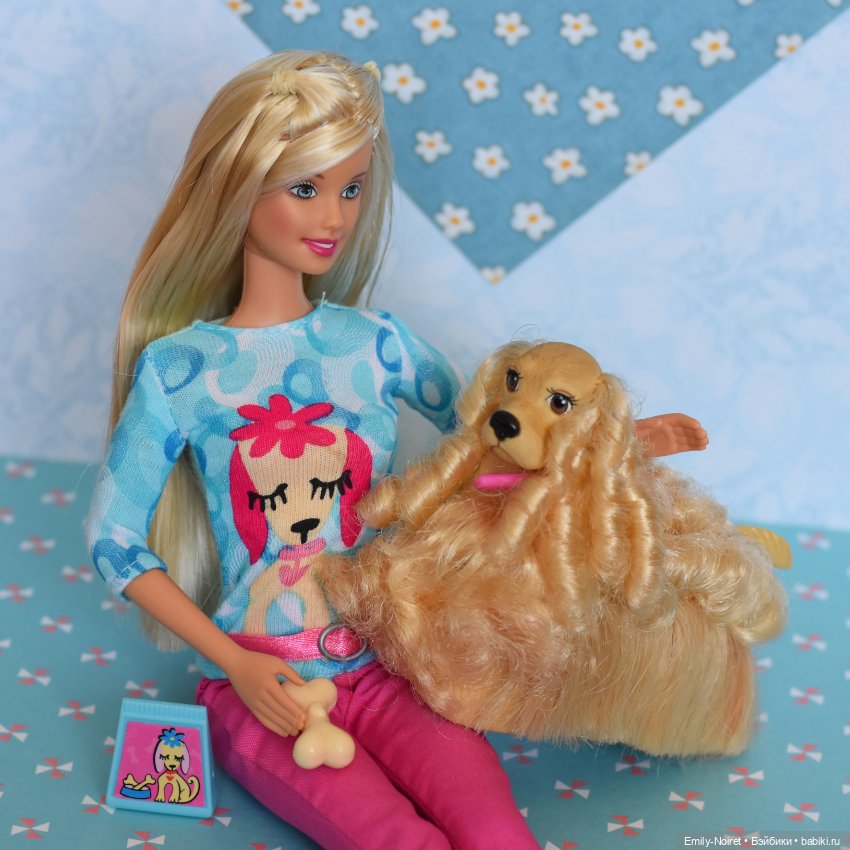 Barbie Stylin Pup 2002 Barbie 232039