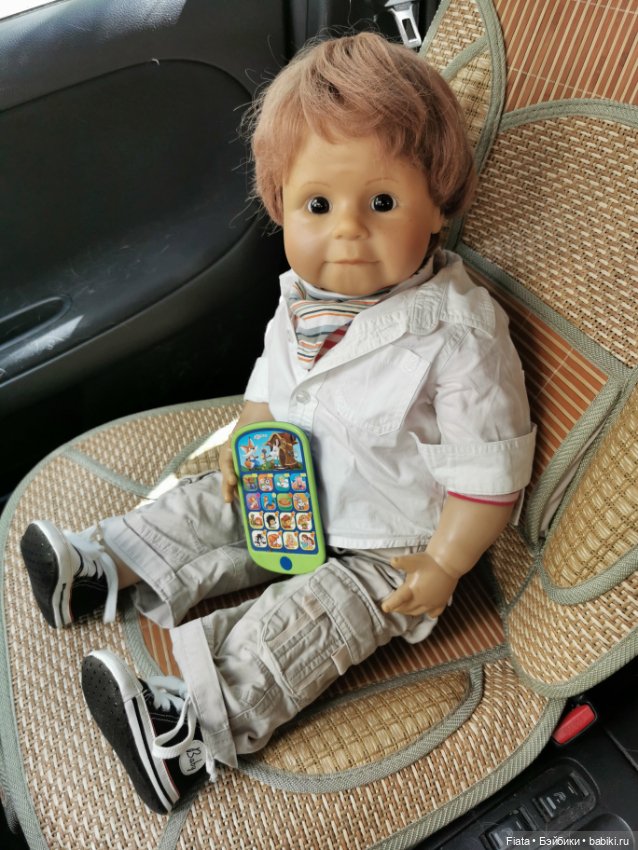 Никогда не говори "никогда". Кукла Джуниор (Junior) от Brigitte Leman и Zapf Creation (фото 4)