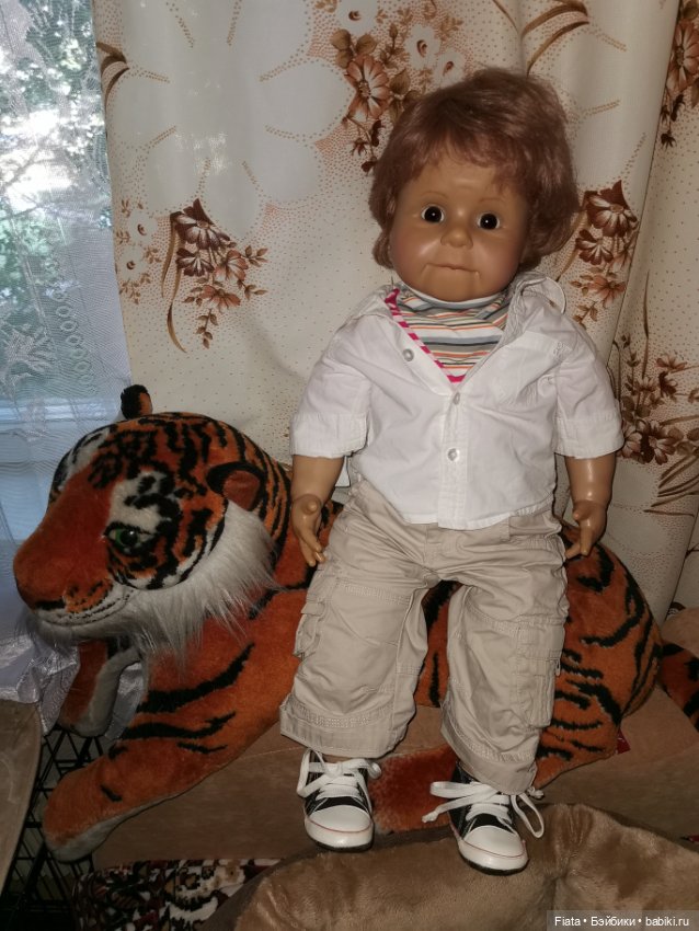 Никогда не говори "никогда". Кукла Джуниор (Junior) от Brigitte Leman и Zapf Creation