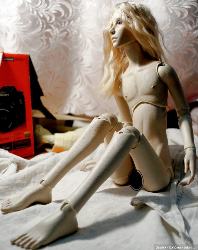 Русоволосый мальчик. Шарнирная кукла (фото 6)