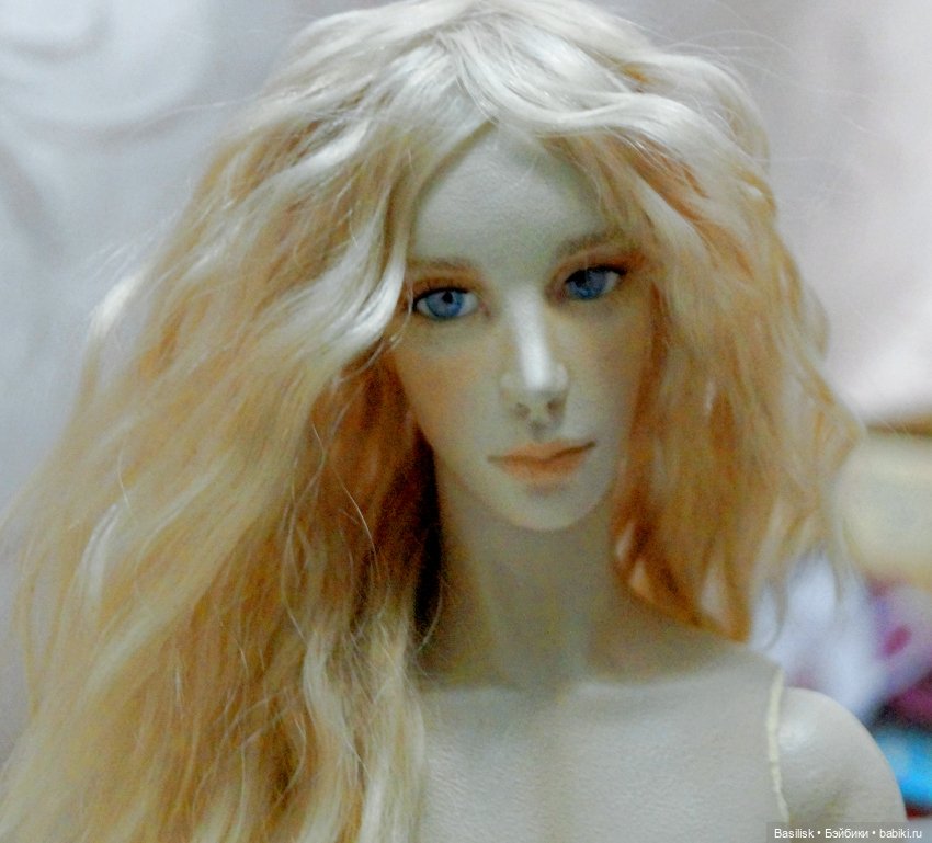 Русоволосый мальчик. Шарнирная кукла (фото 4)