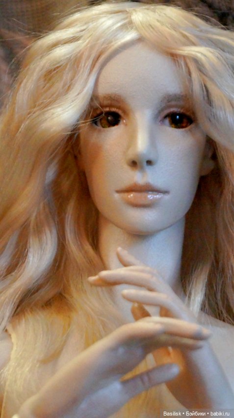 Русоволосый мальчик. Шарнирная кукла (фото 2)